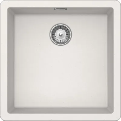 Schock Lavello una vasca BROOKLYN N100U BYKN100U16 finitura new alumina da 43x43 cm
