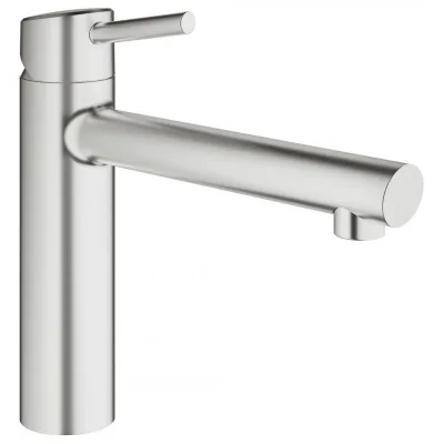 Grohe Miscelatore monocomando Concetto 31128DC1 finitura cromo spazzolato