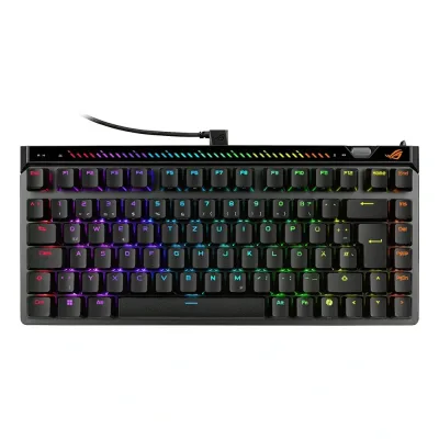 ASUS ROG Falchion Ace 75 HE Tastiera Gaming Meccanica 75%, ROG HFX Magnetic, USB-C, Illuminazione Aura Sync Layout ITALIA
