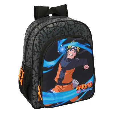 Zaino Scuola Naruto Nero 32 x 38 x 12 cm