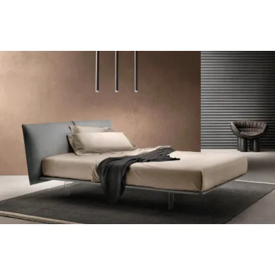 Samoa Letto king size CURIOUS AUTOPORTANTE imbottito senza contenitore da 210x220 cm - IN PROMOZIONE FINO AL 6/07