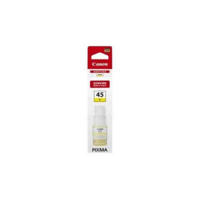 FLACONE INCHIOSTRO ORIGINALE CANON GIALLO 6287C001 GI45 MAXIFY GX1040 GX2040