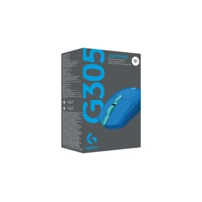 MOUSE GAMING LOGITECH G305 WIRELESS Lightspeed 12.000 dpi 5 pulsanti programmabili