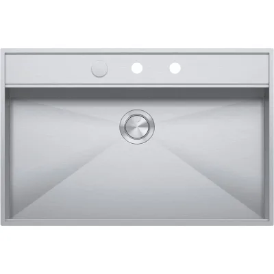 Barazza Lavello una vasca FLEXI 1LFX91 finitura inox satinato da 86x56 cm - IN PROMOZIONE FINO AL 6/07