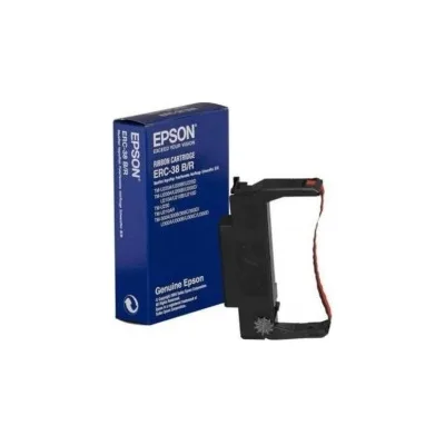 NASTRO MATRICE ORIGINALE NERO/ROSSO EPSON C43S015376 ERC38 ERC34 ERC30