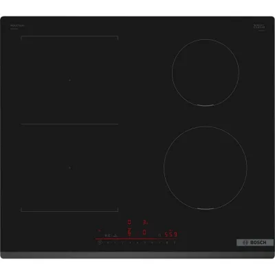 PRONTA CONSEGNA - Bosch - Piano cottura a induzione PVS631HB1E finitura nero da 60 cm - Serie 6