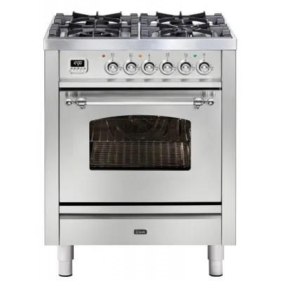 Ilve Cucina P07N da incasso Nostalgie P07DNE3 piano cottura 4 fuochi con dual da 70 cm - PROMOZIONE ATTIVA FINO AL 19/10