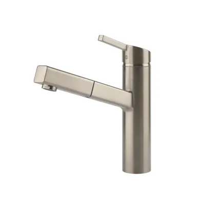 Gessi Miscelatore monocomando con doccetta estraibile Thalium Collection 60533 149 finitura Finox - IN PROMOZIONE FINO AL 6/07