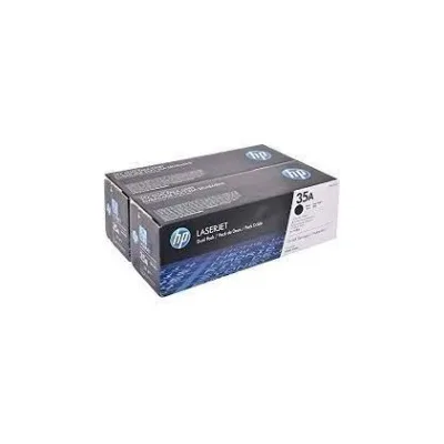 BIPACK TONER ORIGINALE HP 35A Laserjet P1005 CB435AD 35A BIPACK