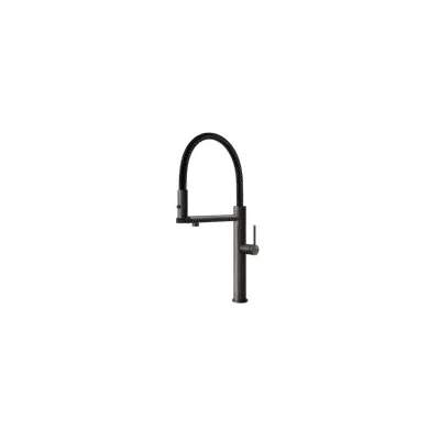 Gessi Miscelatore monocomando Cesello 60214 707 finitura Black Metal Brushed PVD - IN PROMOZIONE FINO AL 6/07