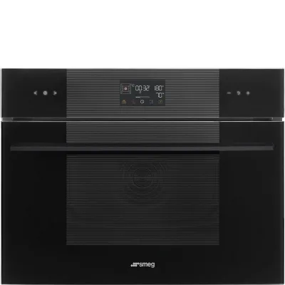 Smeg S Forno compatto combinato vapore Galileo Steam100 SO4102S3B3 finitura Deep Black da 60 cm - IN PROMOZIONE FINO AL 6/07