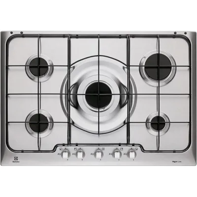 Electrolux | Piano cottura a gas Soft PX750XV finitura inox da 75 cm