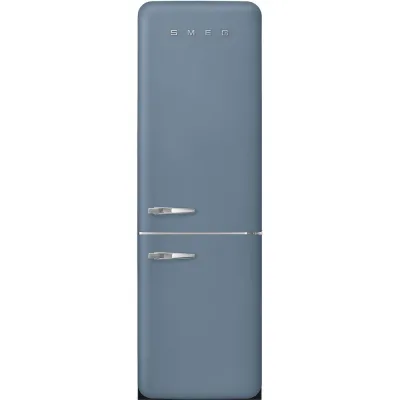 Smeg Frigorifero combinato con cerniere a destra a libera installazione FAB32RSBM6 finitura storm blue da 60 cm - IN PROMOZIONE FINO AL 30/06