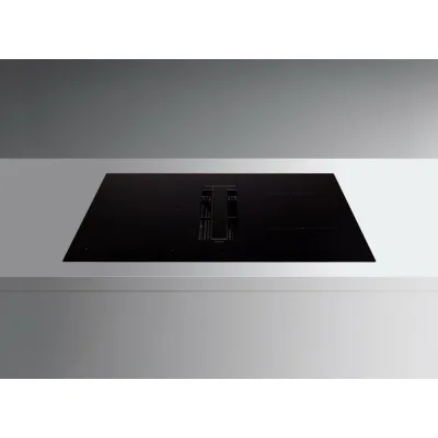 Falmec Piano cottura a induzione con cappa integrata Zero Easy in vetroceramica nero da 76 cm - IN PROMOZIONE CON VOUCHER FINO AL 6/07