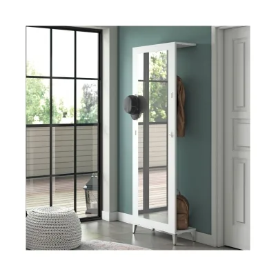 Maconi Specchiera appendiabiti Family 304 in legno da 64 cm