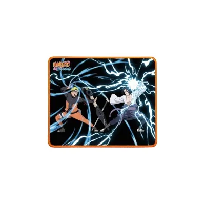 TAPPETINO MOUSE GAMING Konix Naruto Vs Sasuke L Bordi rinforzati