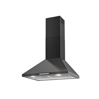 Airforce Cappa a parete aspirante F0 D2 BL/A/60 CCF0D26502 finitura nero da 60 cm