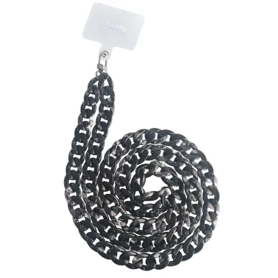 CELLY NECK LACET MARBLE BLACK LACETMARBLEBK