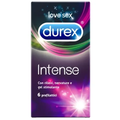 DUREX INTENSE ORGASMIC 6PZ