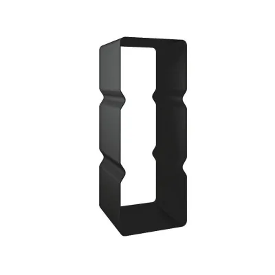 Eva Calòr Porta legna PL 4 9013069500 finitura nero goffrato