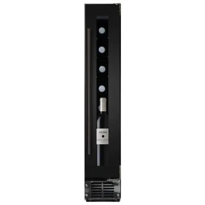 Dunavox Cantina vino a incasso o libera installazione FLOW-8 DAUF-8.23B finitura nero da 15 cm