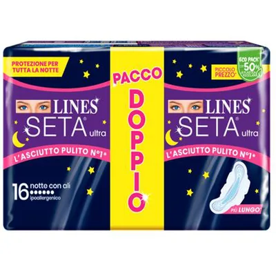 Lines Seta Ultra*notte 16pz