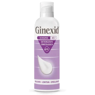 GINEXID 45+ SCHIUMA DETERGENTE GINECOLOGICA 150ML
