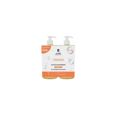 BIONIKE TRIDERM BIPACK OLIO DOCCIA DETERGENTE 2X750ML