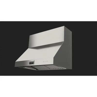 Fulgor Cappa a parete FPRHD 362 TC X finitura acciaio inox da 91 cm