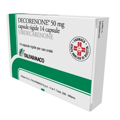 Decorenone 50 mg Ubidecarenone 14 Capsule