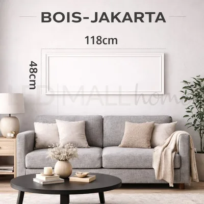 Kit Boiserie LEDMall Home Pronto da Montare con Bordi Pretagliati mod. JAKARTA