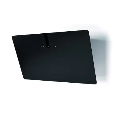 PRONTA CONSEGNA - Faber Cappa a parete GLAM LIGHT ZERO DRIP PLUS BK M A80 330.0615.735 finitura vetro nero opaco da 80 cm