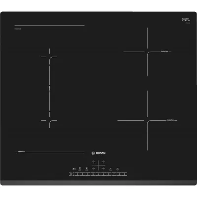 PRONTA CONSEGNA - Bosch Piano cottura a induzione PVS631FB5E in vetroceramica nero da 60 cm - Serie 6