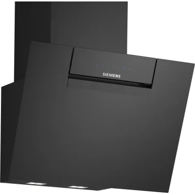 Siemens Cappa a parete LC67KFN60 finitura vetro nero da 60 cm