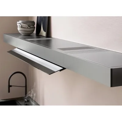 Falmec Cappa a parete aspirante Shelf finitura nero da 120 cm - IN PROMOZIONE CON VOUCHER FINO AL 6/07