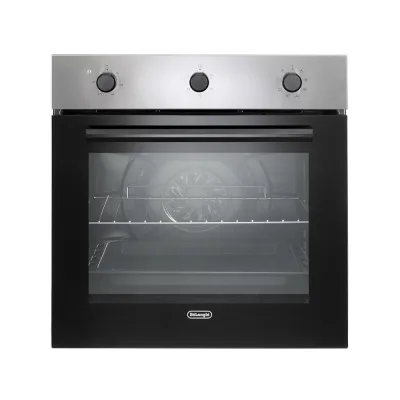 PRONTA CONSEGNA - De Longhi Forno elettrico multifunzione da incasso FLM 6LX finitura inox e vetro nero da 60 cm