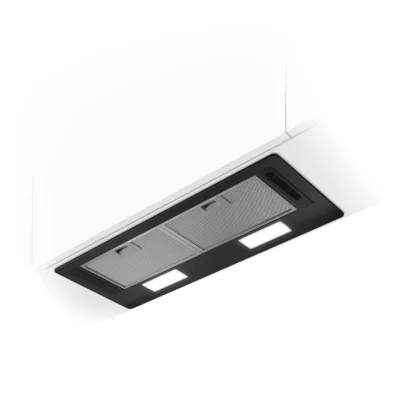 Elica Cappa aspirante a incasso ERA S BL/A/72 PRF0197684 finitura nero da 72 cm