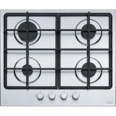 Franke: Piano cottura a gas Smart 600 FHSM 604 4G XS C 106.0554.390 finitura inox satinato da 59 cm