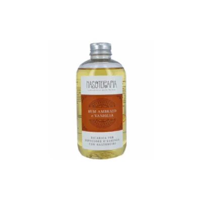 DIFFUSORE BASTONCINI RUM E VANIGLIA 250ML RICARICA