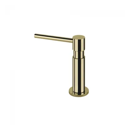 Gessi Dispenser sapone con carica dall'alto 29651 710 finitura Brass PVD