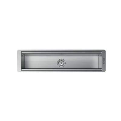Foster Canale attrezzato 3024 801 finitura acciaio inox da 43x11 cm