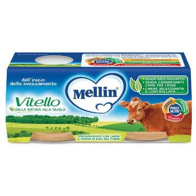 Omo Mellin Vitello 2x120g