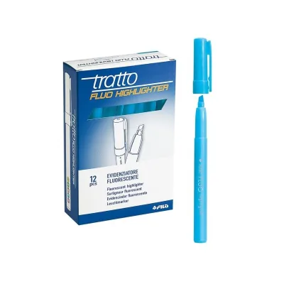 TRATTO CF12EVIDENZ TRATTO FLUO AZZURRO 733005
