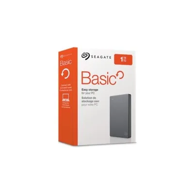 Disco esterno rigido Seagate 1 TB 2,5" Basic USB 3.2 Gen 1 STJL1000400 Colore argento