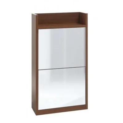Maconi Scarpiera Family 872 in legno con specchio da 12 paia serie Shoe Holder collection - profondita' 35 cm
