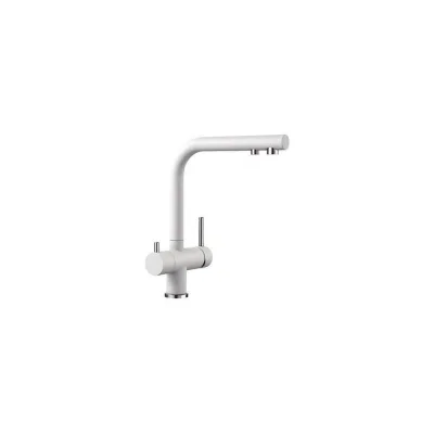 PRONTA CONSEGNA - Blanco | Miscelatore a 3 vie doppio comando FONTAS II 1523134 finitura bianco