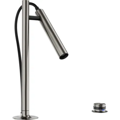 Blanco | Miscelatore monocomando con doccetta estraibile LUNEOO-S 1527976 finitura platinum