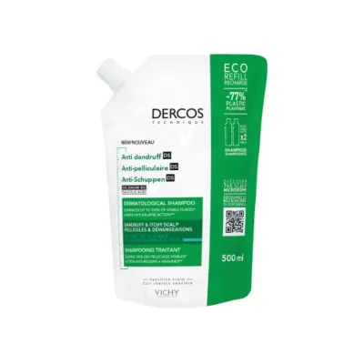 DERCOS ECO RICARICA SHAMPOO ANTI FORFORA 500ML