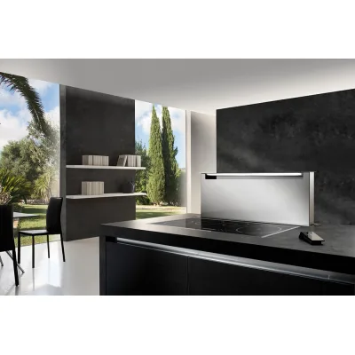 Airone Cappa downdraft Elektra finitura acciaio AISI 304 da 120 cm - Senza motore