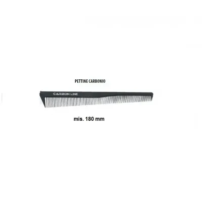 Pettine capelli in carbonio antistatico sfumatura